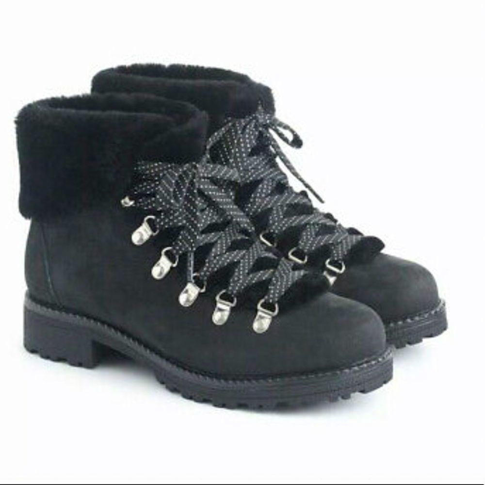 BRAND NEW J. Crew Women’s Black Nordic Boots-Size 6